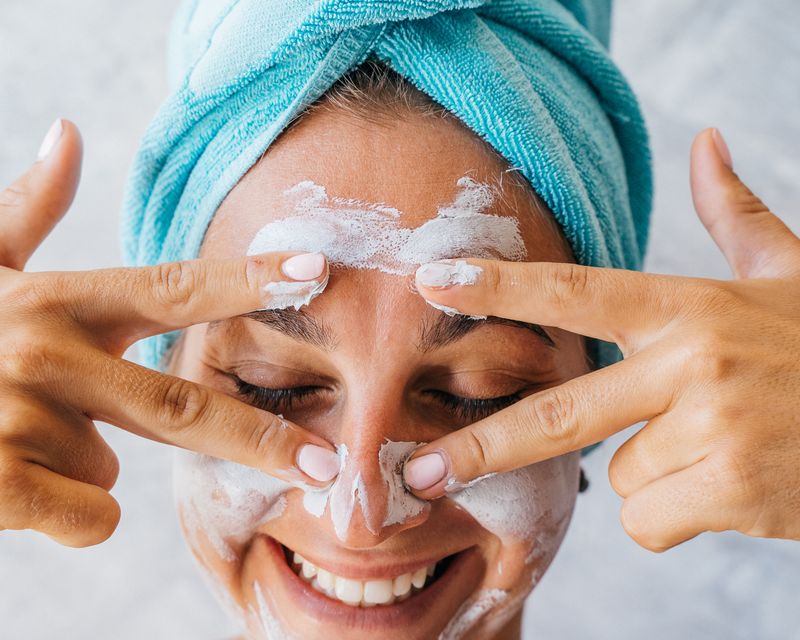 Beautiful woman with flawless skin after Dermacian treatment